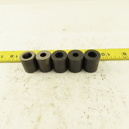 5/8" Dia. X 1" Tall Hardened Jig Foot For 5/16 SHCS Lot Of 5