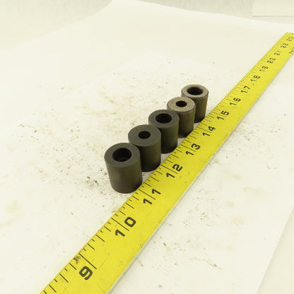 5/8" Dia. X 1" Tall Hardened Jig Foot For 5/16 SHCS Lot Of 5