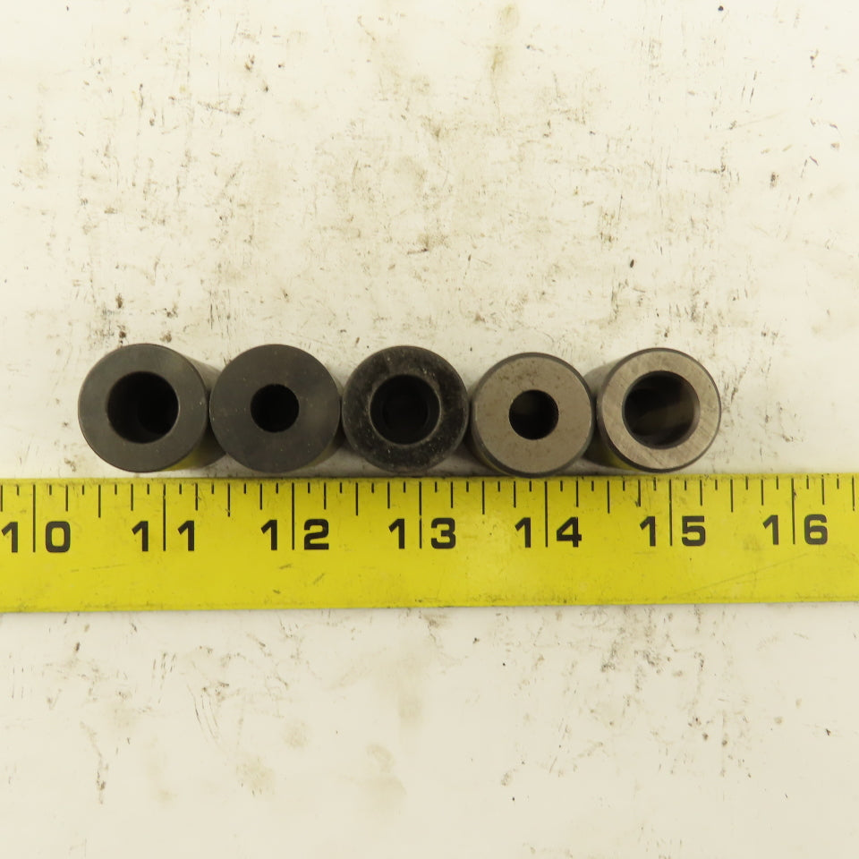 5/8" Dia. X 1" Tall Hardened Jig Foot For 5/16 SHCS Lot Of 5