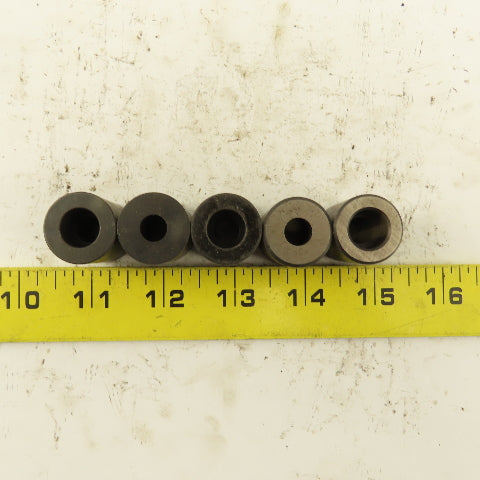 5/8" Dia. X 1" Tall Hardened Jig Foot For 5/16 SHCS Lot Of 5