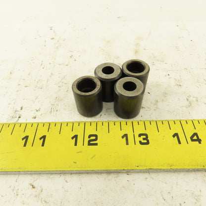 5/8" Dia. X 3/4" Tall Hardened Jig Foot For 1/4 SHCS Lot Of 4
