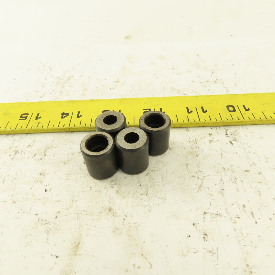 5/8" Dia. X 3/4" Tall Hardened Jig Foot For 1/4 SHCS Lot Of 4