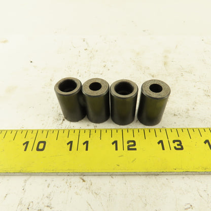 5/8" Dia. X 1" Tall Hardened Jig Foot For 1/4 SHCS Lot Of 4