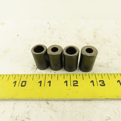 5/8" Dia. X 1" Tall Hardened Jig Foot For 1/4 SHCS Lot Of 4