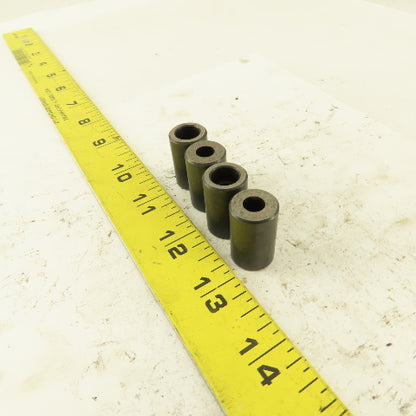 5/8" Dia. X 1" Tall Hardened Jig Foot For 1/4 SHCS Lot Of 4