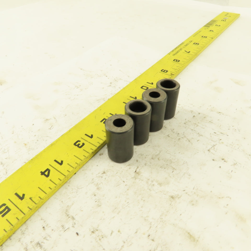 5/8" Dia. X 1" Tall Hardened Jig Foot For 1/4 SHCS Lot Of 4