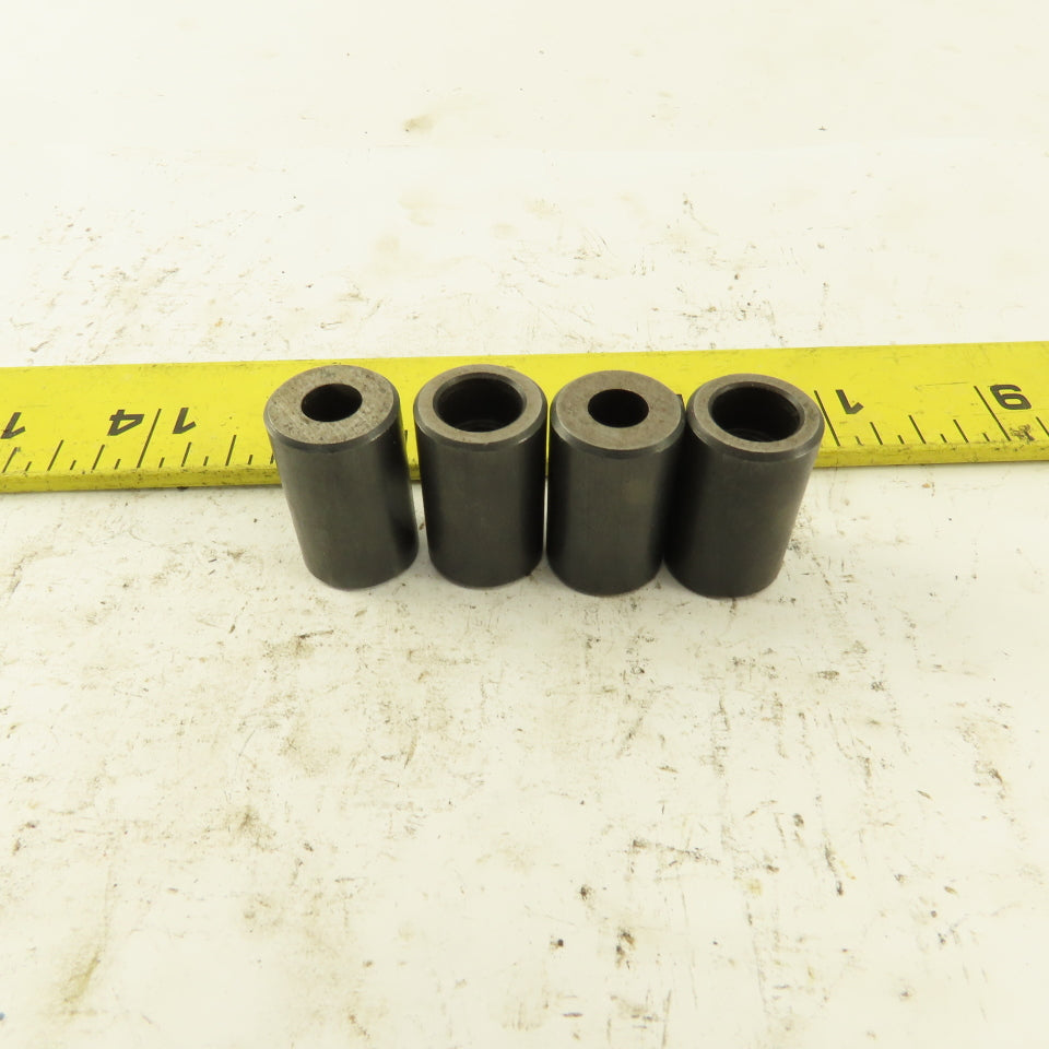 5/8" Dia. X 1" Tall Hardened Jig Foot For 1/4 SHCS Lot Of 4
