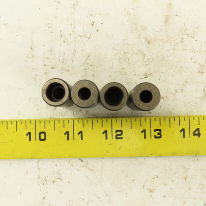 5/8" Dia. X 1" Tall Hardened Jig Foot For 1/4 SHCS Lot Of 4