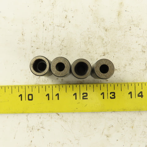 5/8" Dia. X 1" Tall Hardened Jig Foot For 1/4 SHCS Lot Of 4
