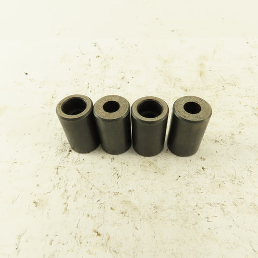 5/8" Dia. X 1" Tall Hardened Jig Foot For 1/4 SHCS Lot Of 4