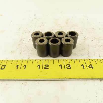 5/8" Dia. X 7/8" Tall Hardened Jig Foot For 1/4 SHCS Lot Of 7