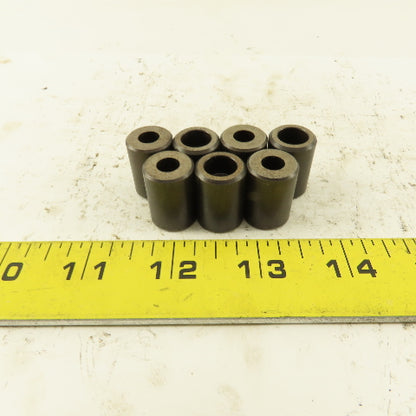 5/8" Dia. X 7/8" Tall Hardened Jig Foot For 1/4 SHCS Lot Of 7