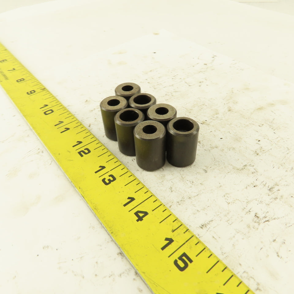 5/8" Dia. X 7/8" Tall Hardened Jig Foot For 1/4 SHCS Lot Of 7