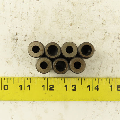 5/8" Dia. X 7/8" Tall Hardened Jig Foot For 1/4 SHCS Lot Of 7