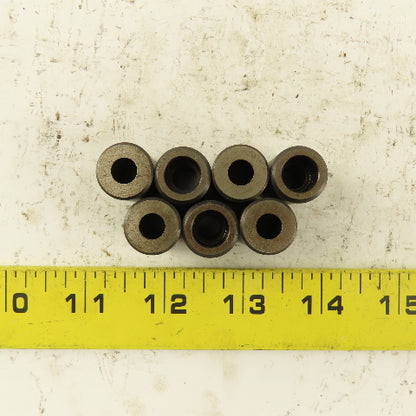 5/8" Dia. X 7/8" Tall Hardened Jig Foot For 1/4 SHCS Lot Of 7