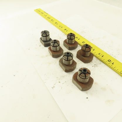 1-1/16" Slot x 3/4" Shank Fixture Plate Sine Fixture Key Lot Of 6