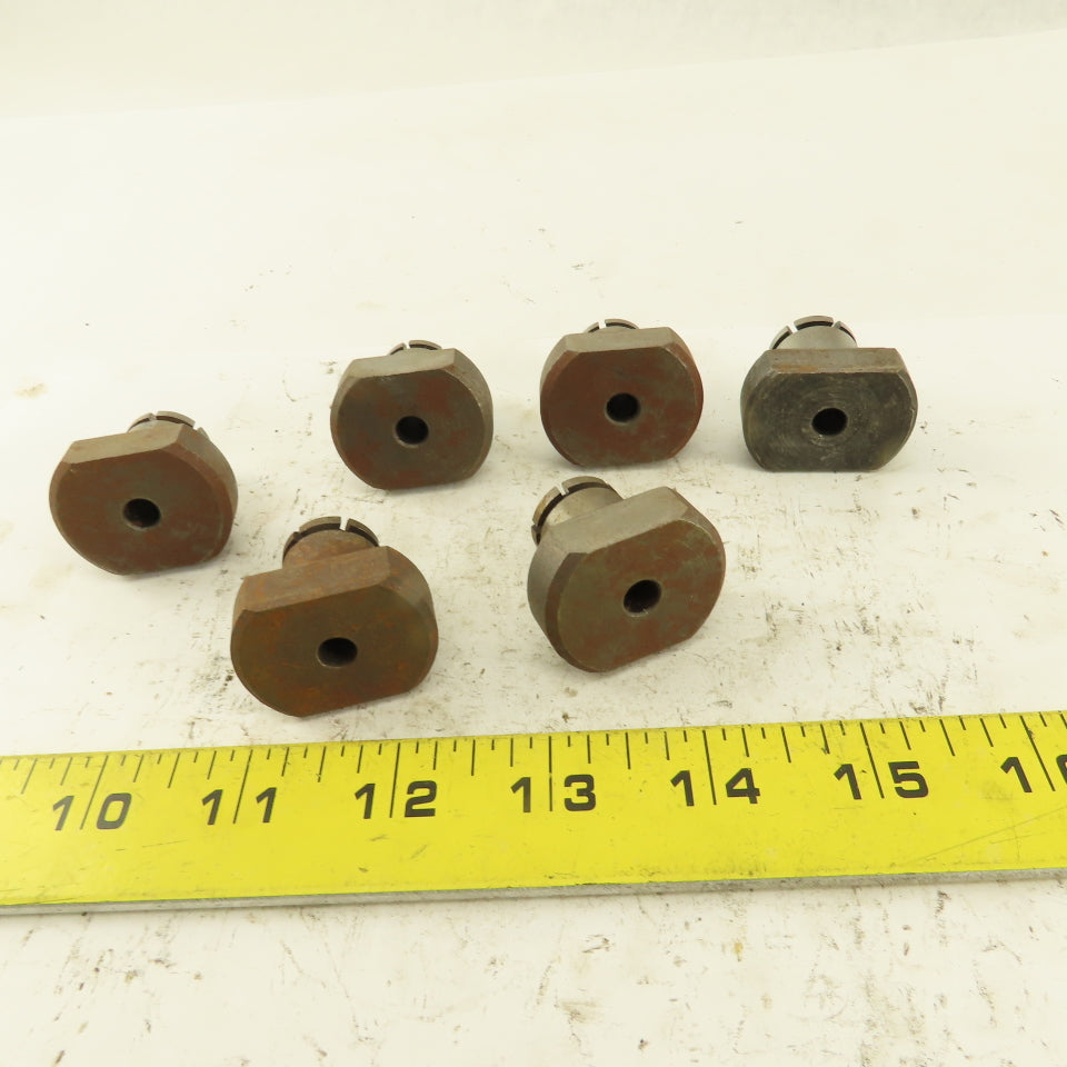 1-1/16" Slot x 3/4" Shank Fixture Plate Sine Fixture Key Lot Of 6
