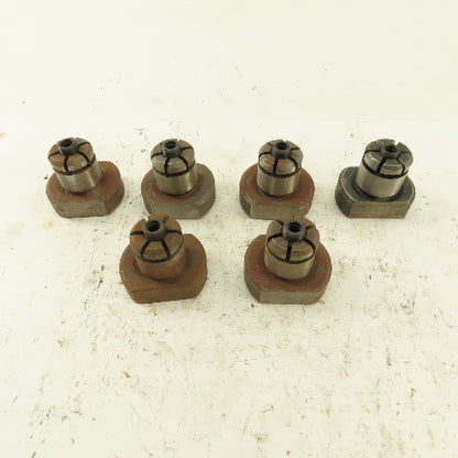 1-1/16" Slot x 3/4" Shank Fixture Plate Sine Fixture Key Lot Of 6
