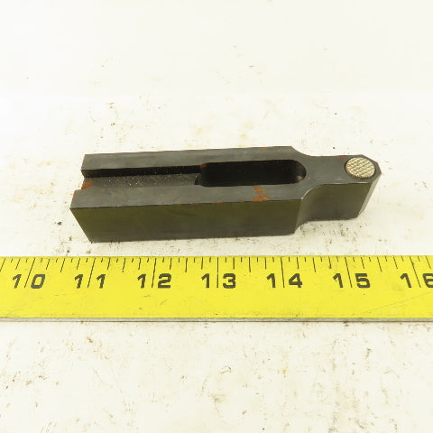 1" x 1-1/8" x 4-3/4" Long Slotted Heel Clamp Strap With Gripper Point