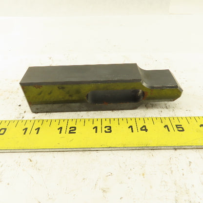 1" x 1-1/8" x 4-3/4" Long Slotted Heel Clamp Strap With Gripper Point