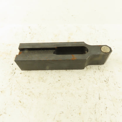 1" x 1-1/8" x 4-3/4" Long Slotted Heel Clamp Strap With Gripper Point