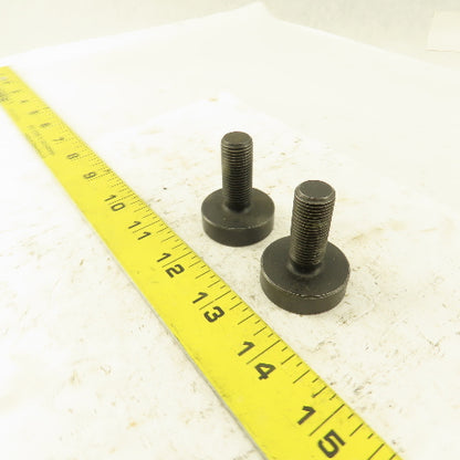 1/2-20 Fine Thread x 1-1/4" Broad Head Fixture Rest Bolt SHCS Lot Of 2