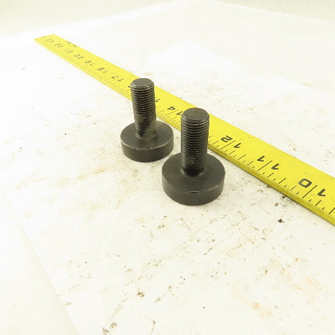 1/2-20 Fine Thread x 1-1/4" Broad Head Fixture Rest Bolt SHCS Lot Of 2