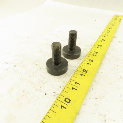 1/2-20 Fine Thread x 1-1/4" Broad Head Fixture Rest Bolt SHCS Lot Of 2