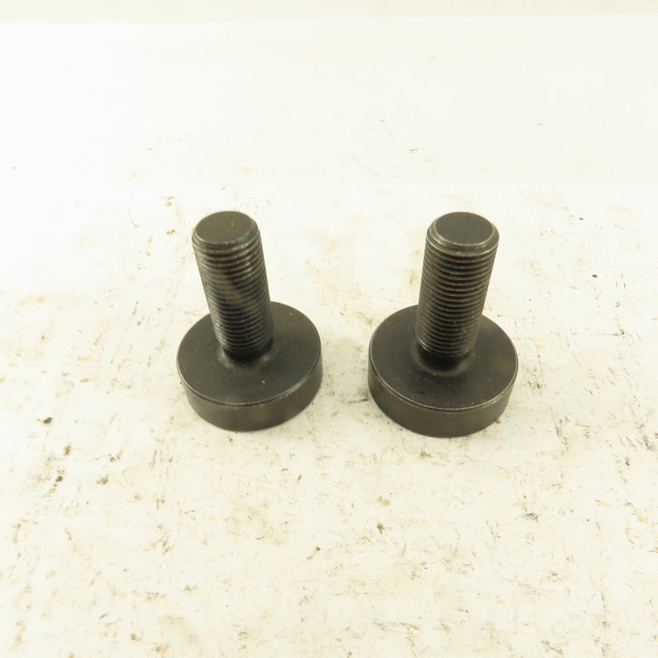 1/2-20 Fine Thread x 1-1/4" Broad Head Fixture Rest Bolt SHCS Lot Of 2