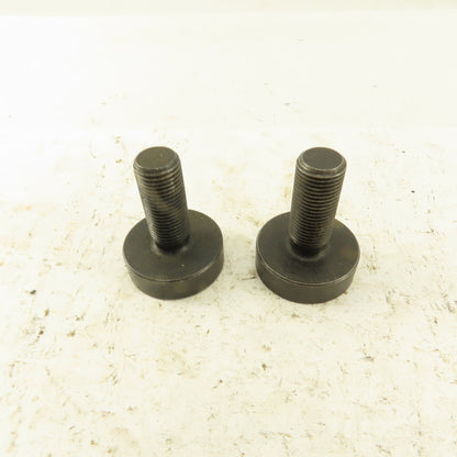 1/2-20 Fine Thread x 1-1/4" Broad Head Fixture Rest Bolt SHCS Lot Of 2