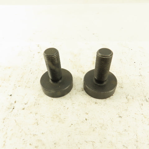 1/2-20 Fine Thread x 1-1/4" Broad Head Fixture Rest Bolt SHCS Lot Of 2