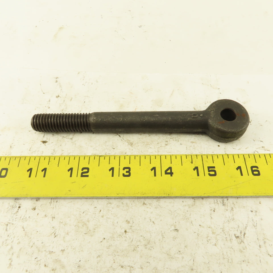 1/2-13 Forged Steel Rod End 5" End To Hole Center 3/8" Eye Dia.