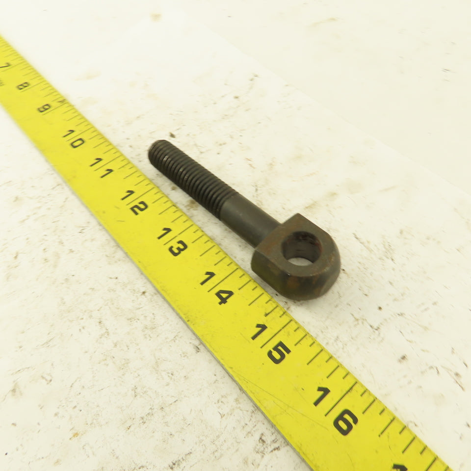 1/2-13 Forged Steel Shouldered Rod End 3-1/8" End To Hole Center 1/2" Eye Dia.