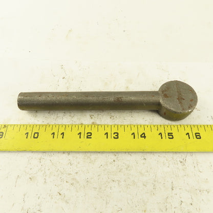 3/4" x 6-7/8" OAL Rod End Blank 1-1/2" Eye Diameter Approx. 6" Hole Center