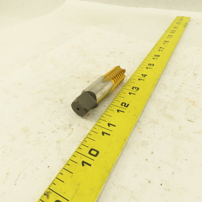 Hertel Dryseal 1/8-18 NPTF TiN Coated HS5 Flute Plug Tap