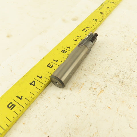 Emuge 1/2"-14 Solid Carbide Coolant Fed 4 Flute Plug Tap 3/4" Thread Length