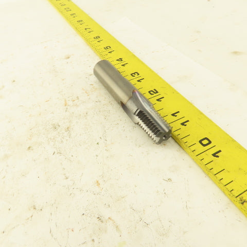 Emuge 1/2"-14 Solid Carbide Coolant Fed 4 Flute Plug Tap 3/4" Thread Length