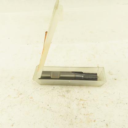 Emuge 1/2"-14 Solid Carbide Coolant Fed 4 Flute Plug Tap 3/4" Thread Length