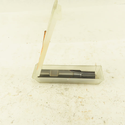 Emuge 1/2"-14 Solid Carbide Coolant Fed 4 Flute Plug Tap 3/4" Thread Length