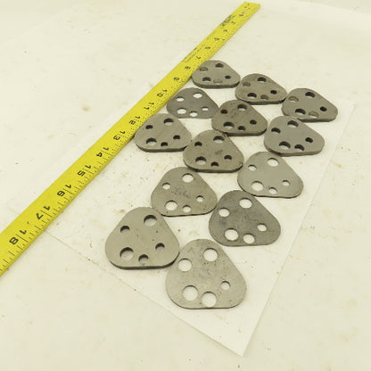 Dayton VRT62 Size Punch Retainer Shims .191", .203", .1875", 0.0750" T Lot Of 13