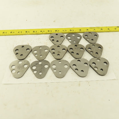 Dayton VRT62 Size Punch Retainer Shims .191", .203", .1875", 0.0750" T Lot Of 13