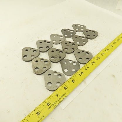 Dayton VRT62 Size Punch Retainer Shims .191", .203", .1875", 0.0750" T Lot Of 13