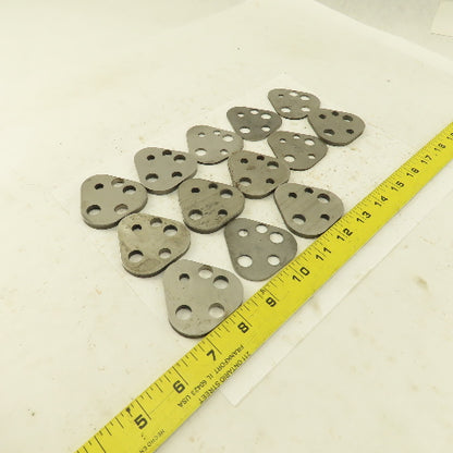 Dayton VRT62 Size Punch Retainer Shims .191", .203", .1875", 0.0750" T Lot Of 13