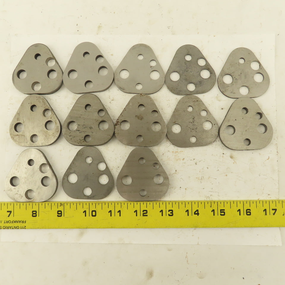 Dayton VRT62 Size Punch Retainer Shims .191", .203", .1875", 0.0750" T Lot Of 13