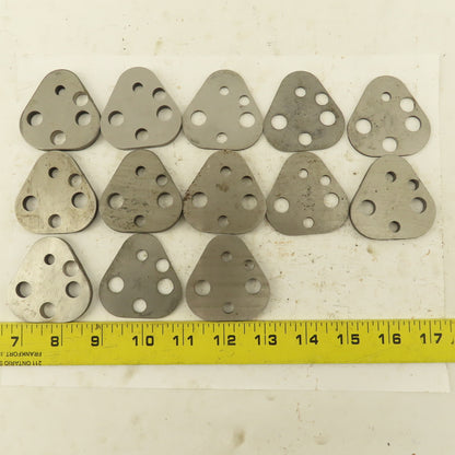 Dayton VRT62 Size Punch Retainer Shims .191", .203", .1875", 0.0750" T Lot Of 13