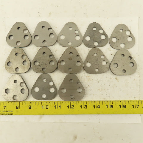 Dayton VRT62 Size Punch Retainer Shims .191", .203", .1875", 0.0750" T Lot Of 13