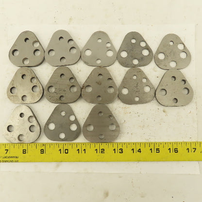 Dayton VRT62 Size Punch Retainer Shims .191", .203", .1875", 0.0750" T Lot Of 13