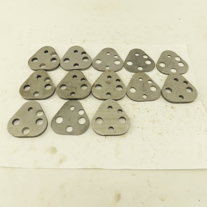 Dayton VRT62 Size Punch Retainer Shims .191", .203", .1875", 0.0750" T Lot Of 13