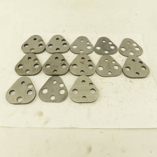 Dayton VRT62 Size Punch Retainer Shims .191", .203", .1875", 0.0750" T Lot Of 13