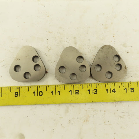 Dayton VRT62 Size Punch Retainer A2 Shims 1/4" Thick, No Punch Holes Lot Of 3